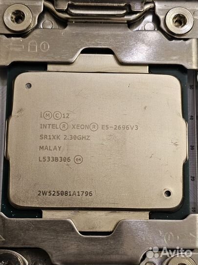 Комплект X99i server ITX + e5-2696v3 + 32gb ddr4