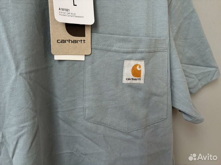 Бирюзовая футболка Carhartt новая