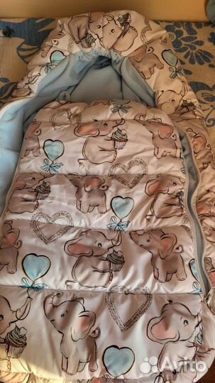 Конверт на выписку зимний