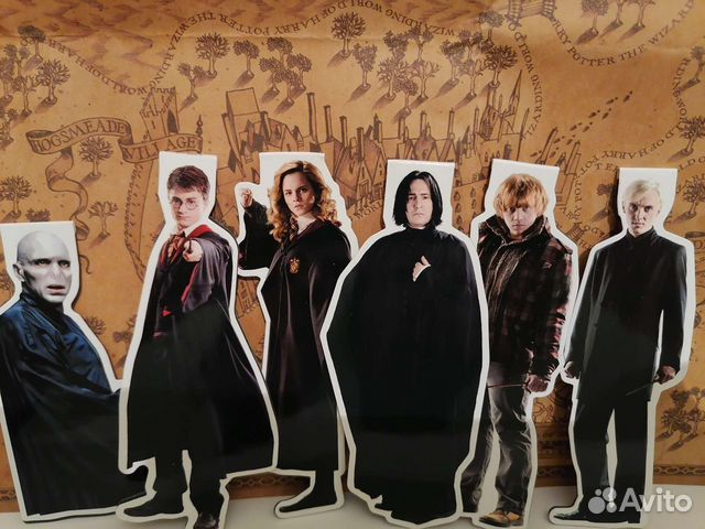 Магнитные закладки (фильм Гарри Поттер) (1шт)