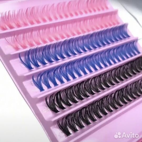 Ресницы пучки накладные