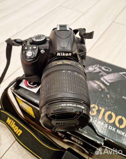 Зеркальный фотоаппарат nikon D3100 kit 18-105