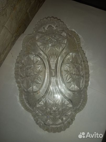 Салатники хрусталь СССР, 2шт