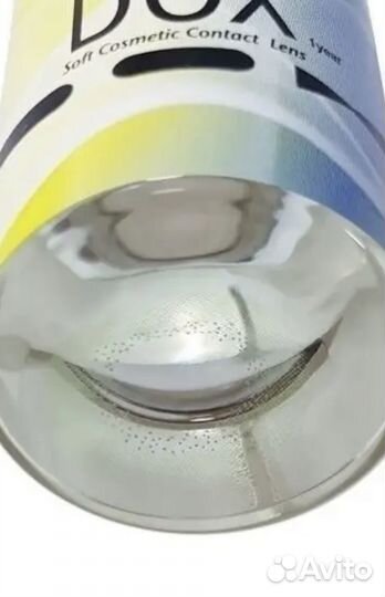 Цветные контактные линзы Dox -0,75 и -1,25