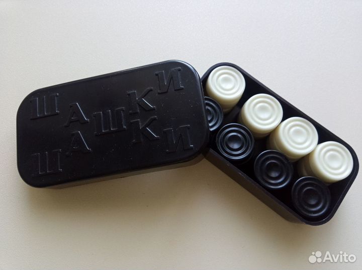 Шашки пластик СССР 70-е гг Пазлы Балет Балерина