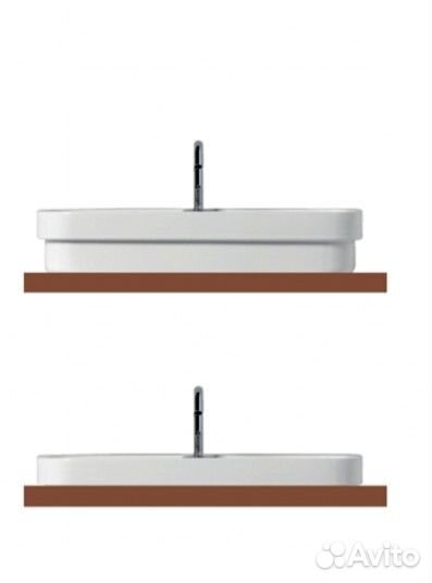 Раковина Kerasan Tribeca 514201 60 см