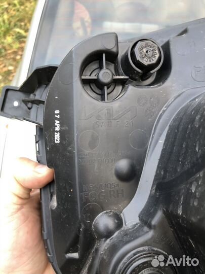 Птф передняя правая Kia Sportage 5