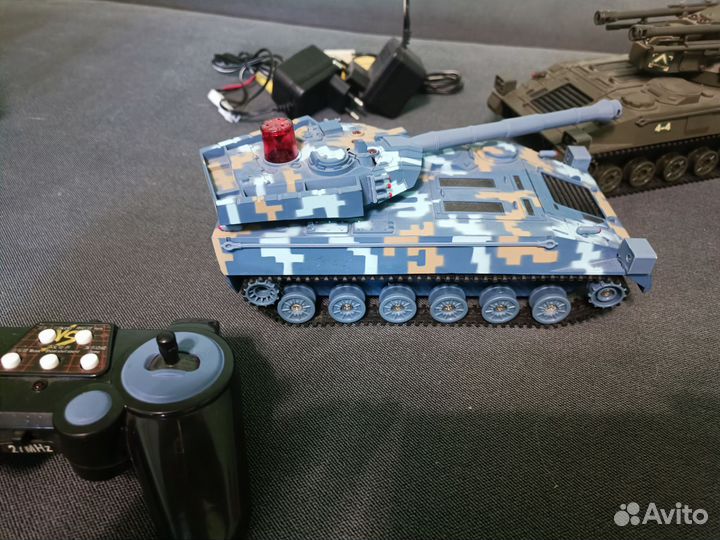 Танковый бой на радиоуправлении