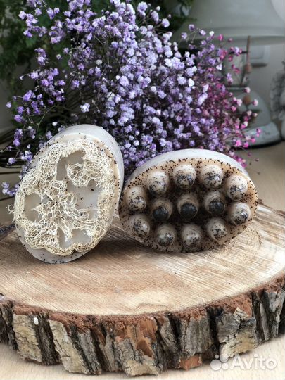 Массажное мыло с люфой