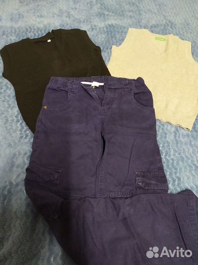 Одежда пакетом на мальчика 116 122
