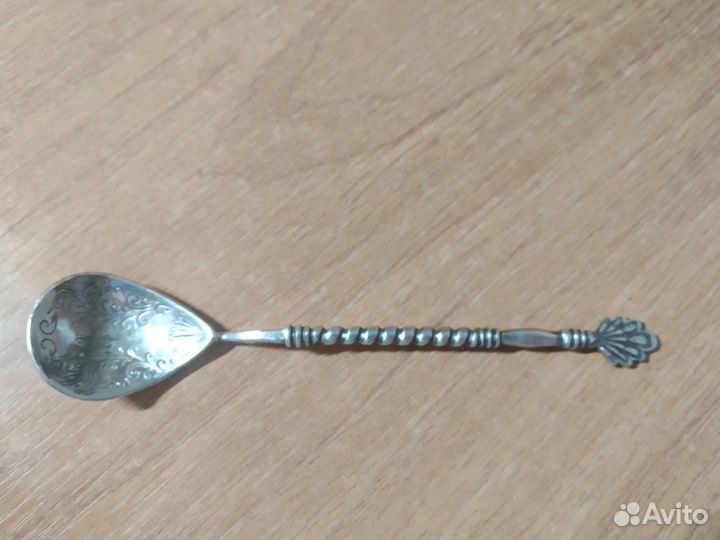 Ложка кофейная серебро