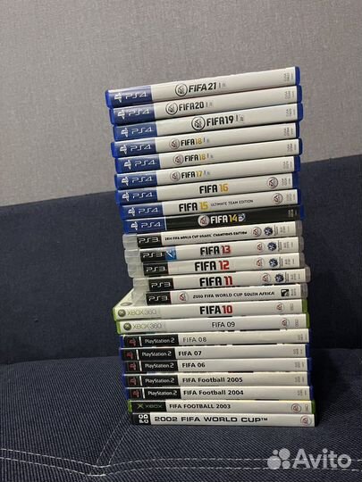 Коллекция игр FIFA 2002-2021