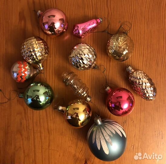 Елочные игрушки СССР