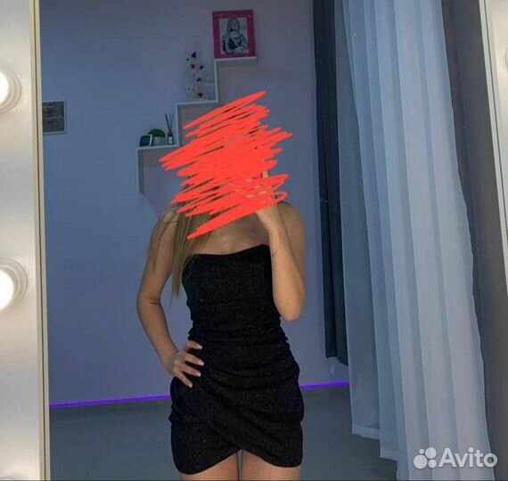 Платье женское мини