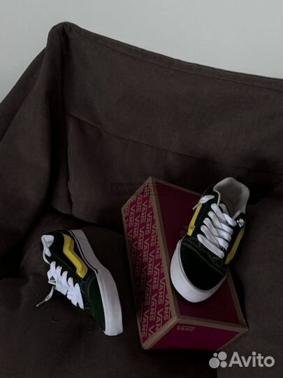 Кеды унисекс Vans Knu Skool green