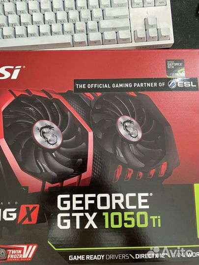 Видеокарта MSI gtx 1050ti 4gb