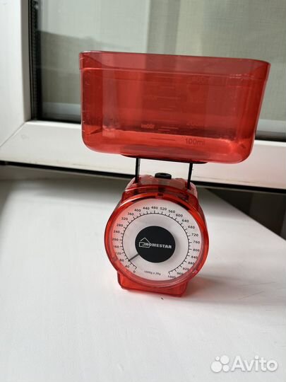 Механические кухонные весы HomeStar