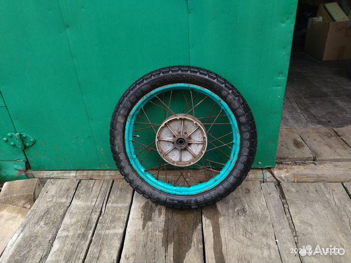 Колесо в сборе для мото иж 3,50-18