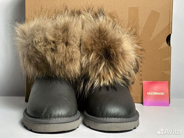 Ugg Classic Mini Metallic Grey