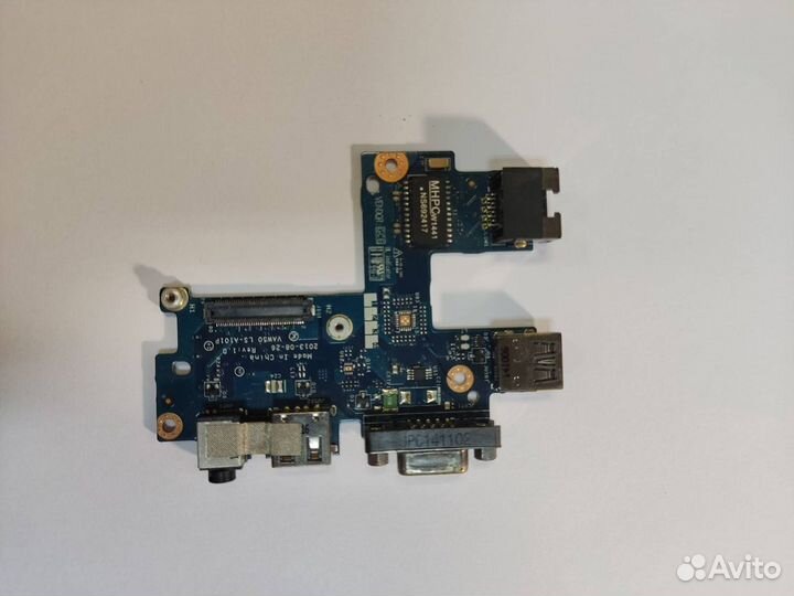 Доп. плата dell E5540 USB, аудиопорта, VGA, RJ45