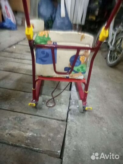 Детские санки с колесами