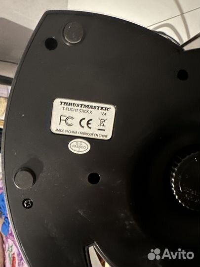 Авиационный джойстик ThrustMaster T.Flight Stick X