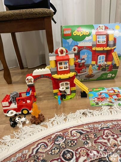 Lego duplo пожарная станция