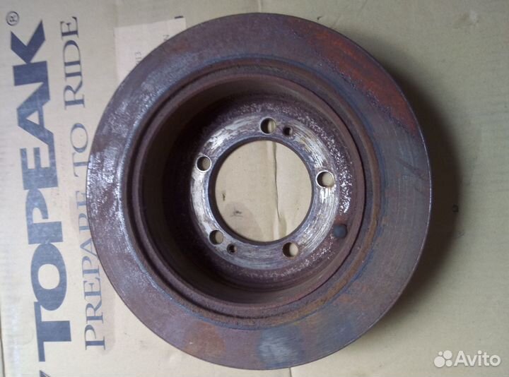 Диск тормозной задний Mitsubishi Outlander CU