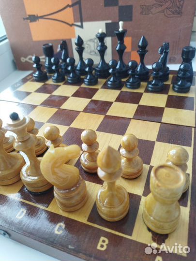 Шахматы деревянные СССР Олимпиада 80
