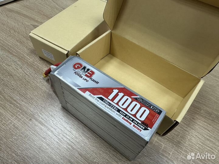 Аккумулятор для FPV дрона GNB11000mAh 6S 110С XT60