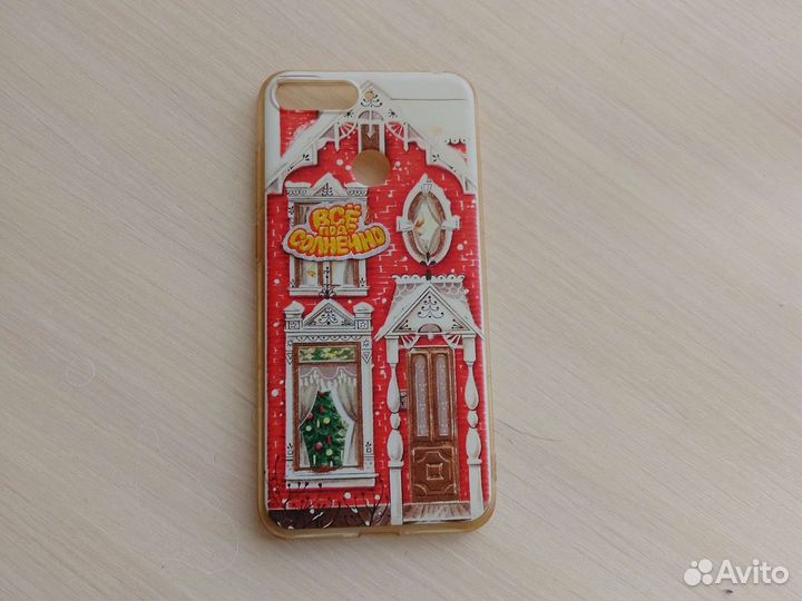 Чехол новогодний на honor 7A pro