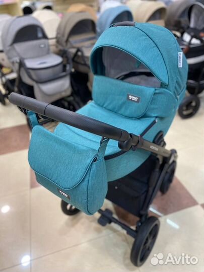 Коляска montana (2 в 1) (riko basic) 06 изумруд
