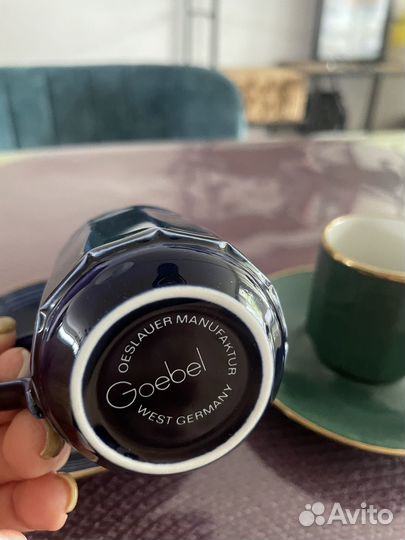 Кофейные чашки Goebel, винтаж