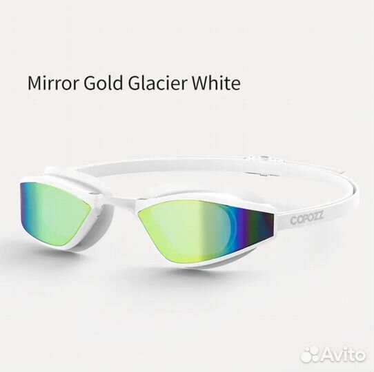 Очки для плавания Copozz Mirror Gold