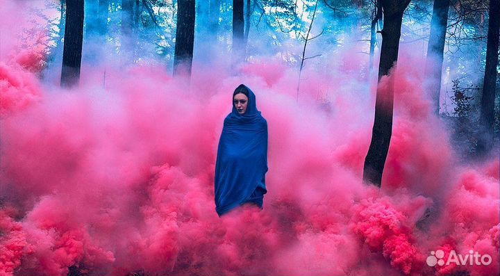 Дымовая шашка для фотосессии