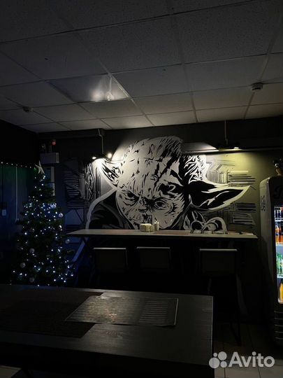 Роспись стен/Граффити,услуги художника