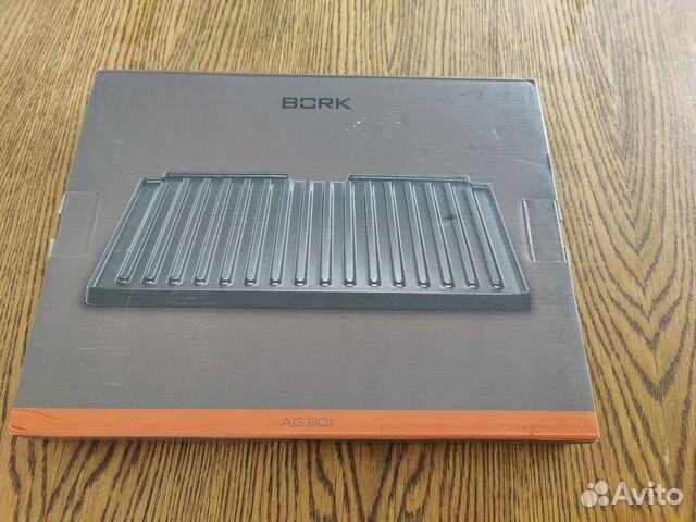 Рифленая панель для гриля bork AG801