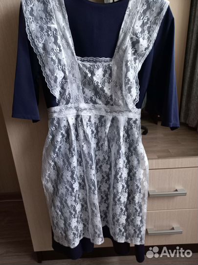 Школьный фартук и платье