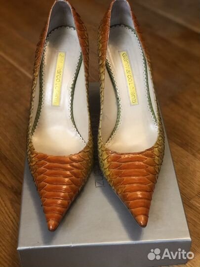 Туфли питон Gianmarco Lorenzi