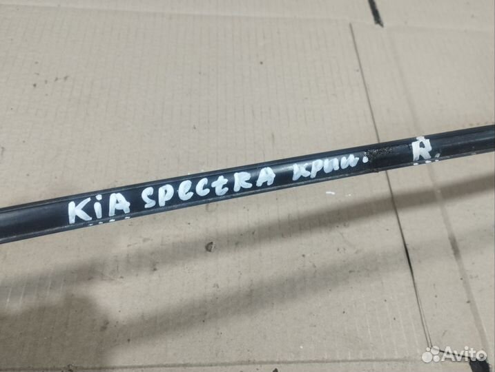 Молдинг крыши правый Kia Spectra