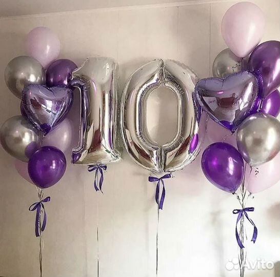 Воздушные шары с гелием доставка
