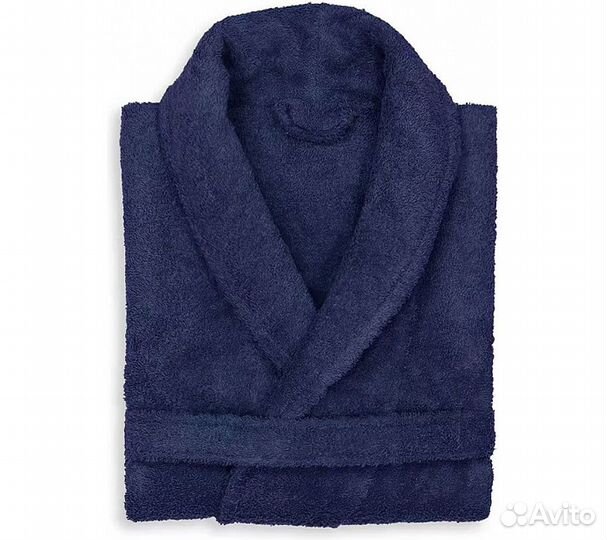 Халат махровый GoodNight 42-44 (S) темно-синий