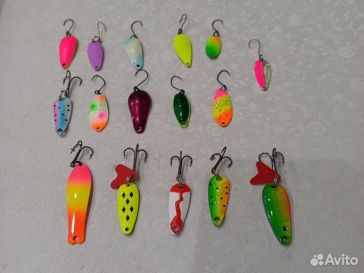 Набор форелевых блесен