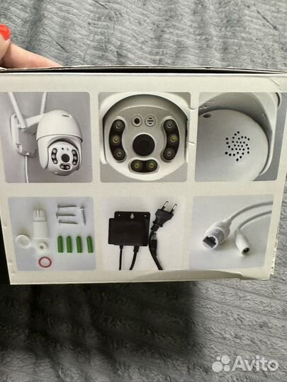 Камера видеонаблюдения wifi уличная новая