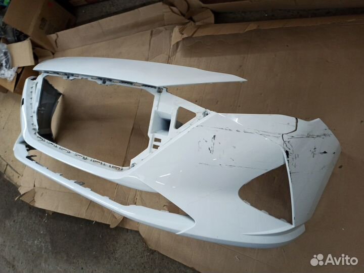 Бампер передний Hyundai Solaris 2 рестайлинг