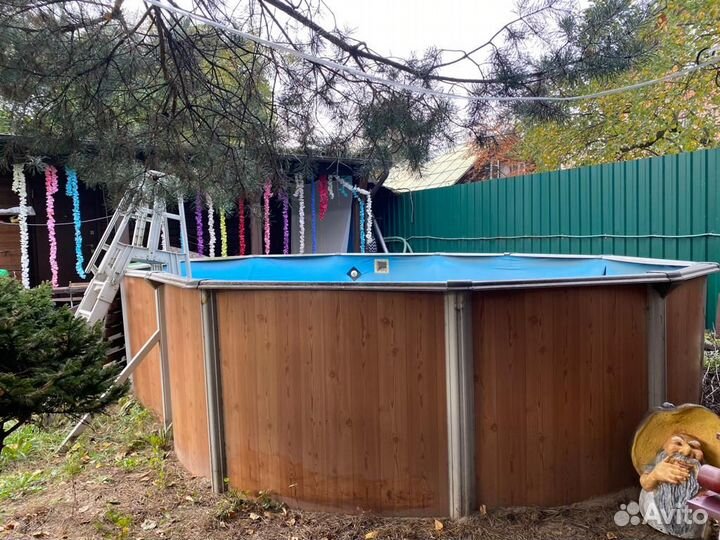 Каркасный бассейн бу