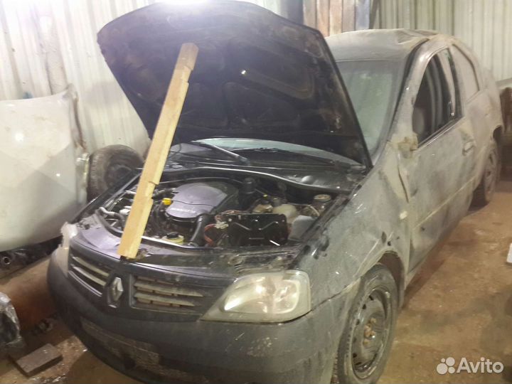 Двигатель renault logan 1 6
