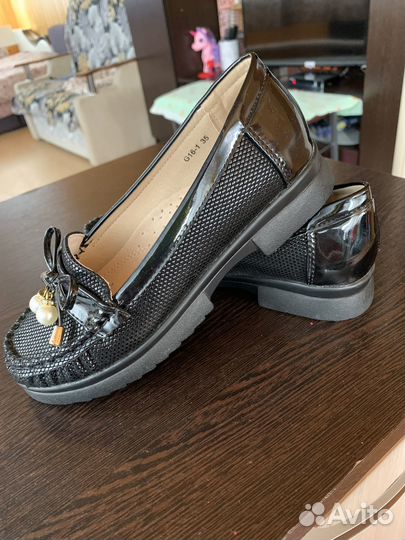 Лоферы на девочку