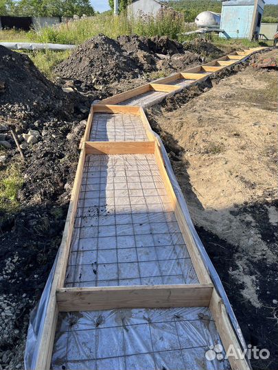 Строительство фундаментов. Бетонные перекрытия