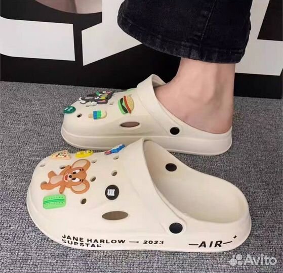 Кроксы сабо женские мужские шлепки crocs